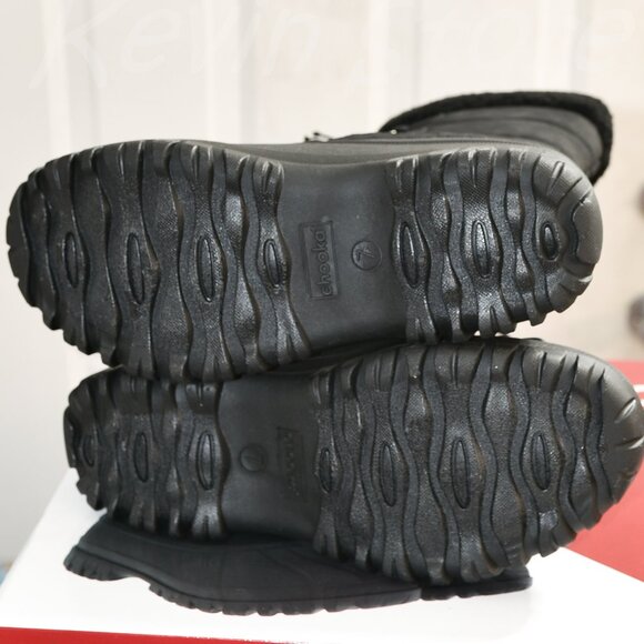 Ladies cold Weather Snow boot Black - Picture 8 of 10